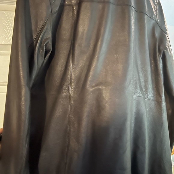 Black leather jacket by Uniform John Paul Richard - Picture 3 of 5